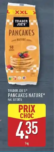 ALDI Trader joe's pancakes nature offre