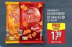 ALDI Sun snacks assortiment de snacks offre