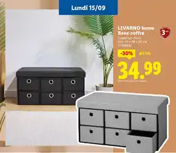 Lidl LIVARNO HOME Banc coffre offre