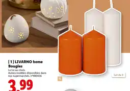 Lidl LIVARNO HOME Bougies offre