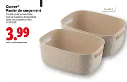 Lidl CURVER Panier de rangement offre