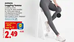 Lidl ESMARA Legging femme offre