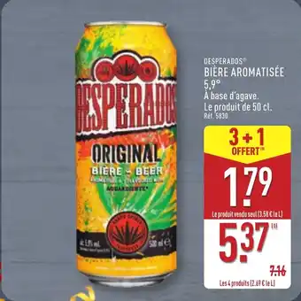 ALDI DESPERADOS Bière aromatisée 5,9° offre