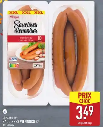 ALDI Saucisses viennoises offre