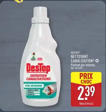 ALDI DESTOP Nettoyant canalisation offre