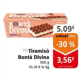 Colruyt Bontà Divina Tiramisù offre