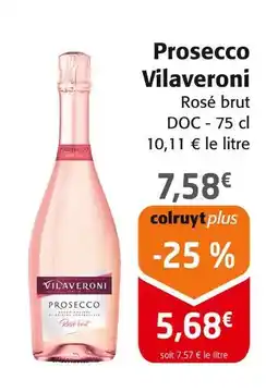 Colruyt Vilaveroni Prosecco offre