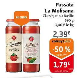 Colruyt La Molisana Passata offre