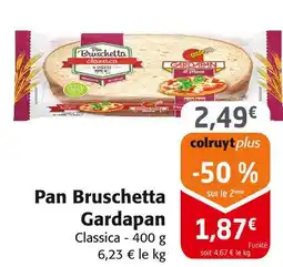 Colruyt Gardapan Pan Bruschetta offre