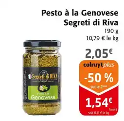 Colruyt Segreti di Riva Pesto à la Genovese offre