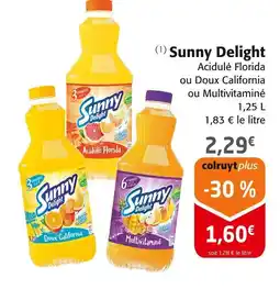 Colruyt Sunny Delight Acidulé Florida offre