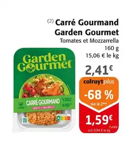 Colruyt Garden Gourmet Carré Gourmand offre