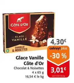 Colruyt CÔTE D'OR Glace Vanille offre