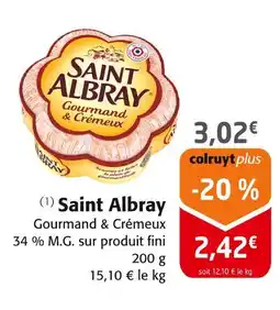 Colruyt SAINT ALBRAY Saint Albray offre