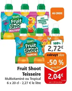 Colruyt TEISSEIRE Fruit shoot offre