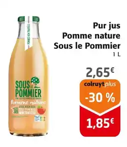 Colruyt Sous le Pommier Pur jus Pomme nature offre