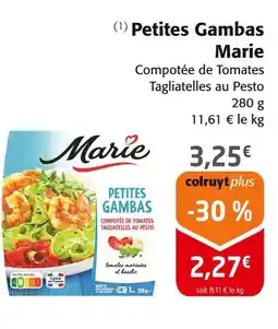 Colruyt MARIE Petites gambas offre