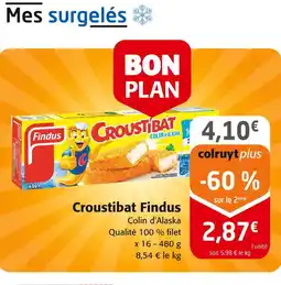 Colruyt FINDUS Croustibat offre