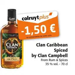 Colruyt CLAN CAMPBELL Clan caribbean spiced offre