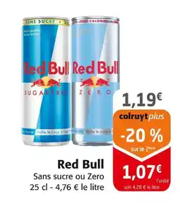 Colruyt Red Bull offre