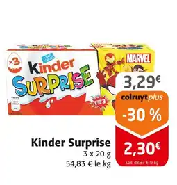 Colruyt Kinder Surprise offre
