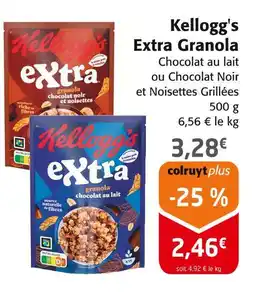 Colruyt KELLOGG'S Extra granola offre