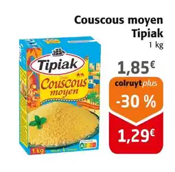 Colruyt TIPIAK Couscous moyen offre