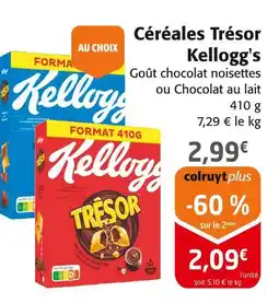Colruyt KELLOGG'S Céréales Trésor offre