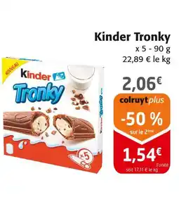 Colruyt Kinder Tronky offre