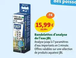 Maxi Zoo JBL Bandelettes d’analyse de l’eau offre