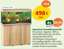 Maxi Zoo Juwel Rio Aquarium et meuble offre