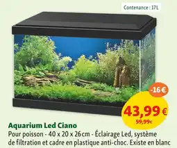 Maxi Zoo Ciano Aquarium Led offre