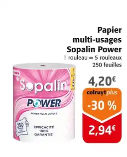 Colruyt SOPALIN Papier multi-usages sopalin power offre