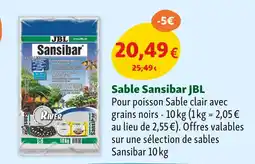 Maxi Zoo JBL Sable Sansibar offre
