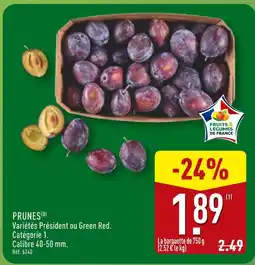 ALDI Prunes offre