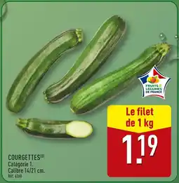 ALDI Courgettes offre