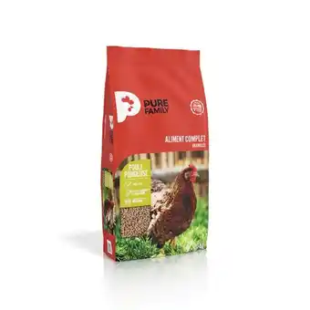 Gamm vert PURE FAMILY Aliment complet pondeuse PURE FAMILY offre