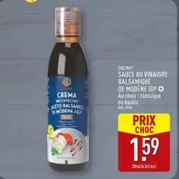 ALDI CUCINA Crema mit Aceto Balsamico di Modena IGP offre