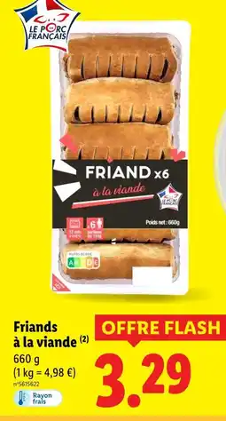 Lidl Friands x6 à la viande offre