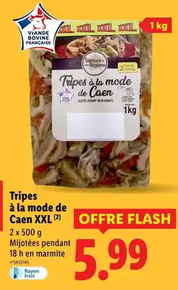 Lidl SAVEURS DE NOS RÉGIONS Tripes à la mode de caen xxl offre