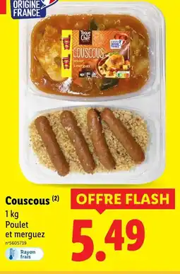 Lidl Toque Chef Couscous offre