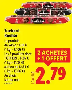 Lidl SURCHARD Rocher offre