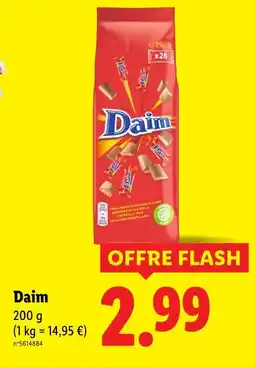 Lidl DAIM Daim offre