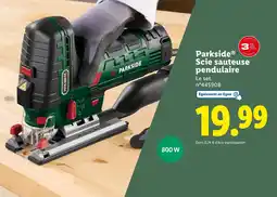 Lidl Parkside Scie sauteuse pendulaire offre