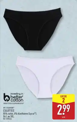 ALDI UP 2 FASHION Culottes offre