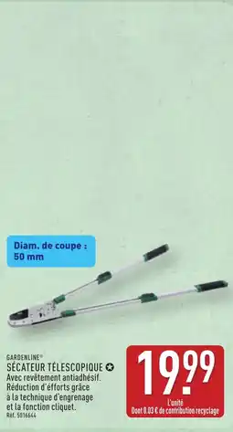 ALDI GARDENLINE Sécateur télescopique offre