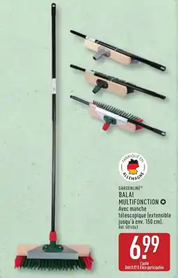 ALDI GARDENLINE Balai multifonction offre