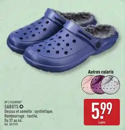 ALDI UP 2 FASHION Sabots offre