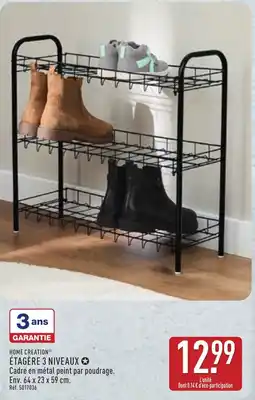 ALDI HOME CREATION Étagère 3 niveaux offre