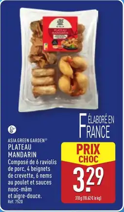 ALDI ASIA GREEN GARDEN Plateau mandarin offre